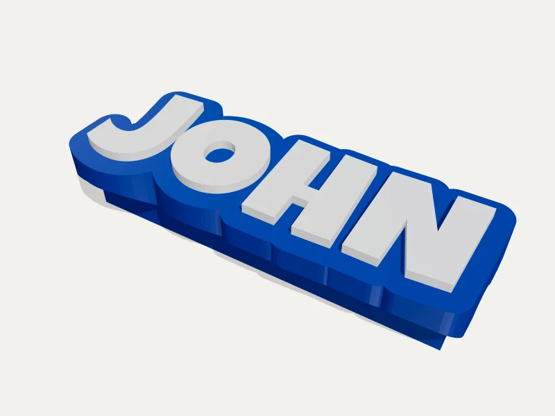 Cable Tag — 3D render