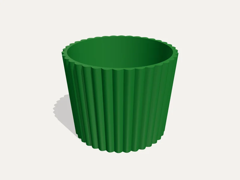 Planter — 3D render